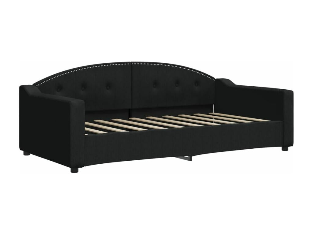 Mobile per la casa in tessuto nero, 90 x 190 cm