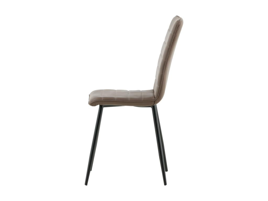 Sedia marrone, 43 x 49 x 94 cm