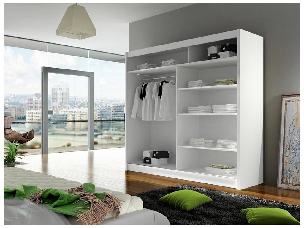 Armadio nero, 215 x 180 x 58 cm