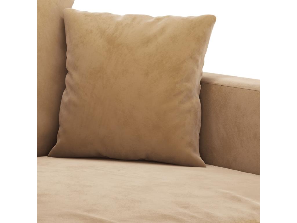 Brown Velvet Sofa