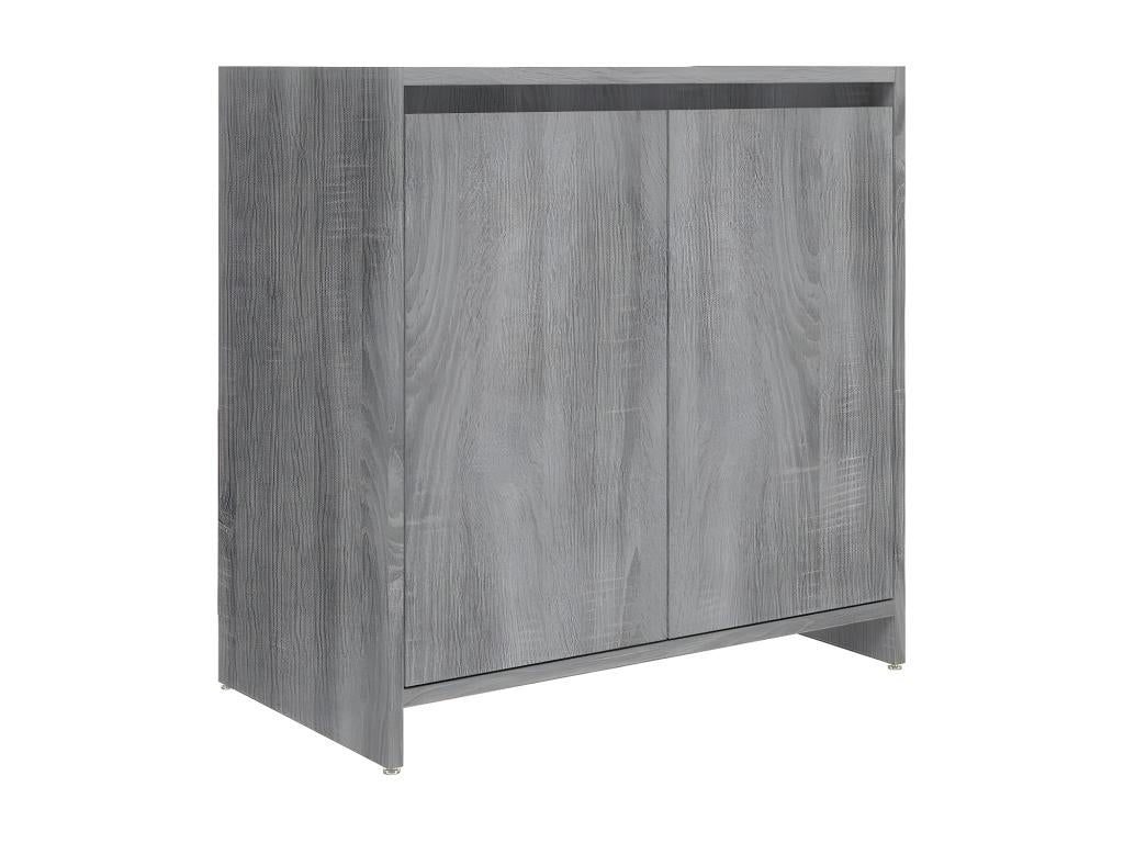 Armadio in legno ingegnerizzato grigio, 60 x 33 x 61 cm