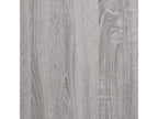 Tavolino laterale in legno ingegnerizzato grigio, 50 x 26 x 50 cm