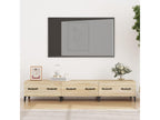 Mobile TV in legno ingegnerizzato marrone, 150 x 34,5 x 30 cm
