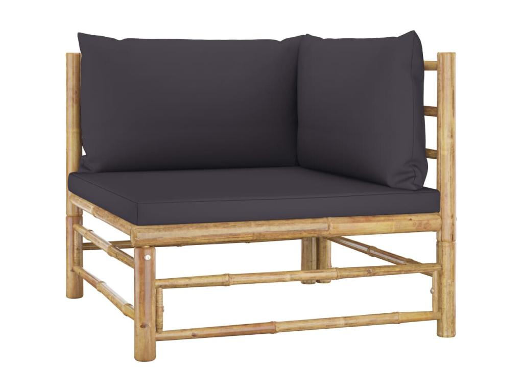 Set di mobili da esterno grigi