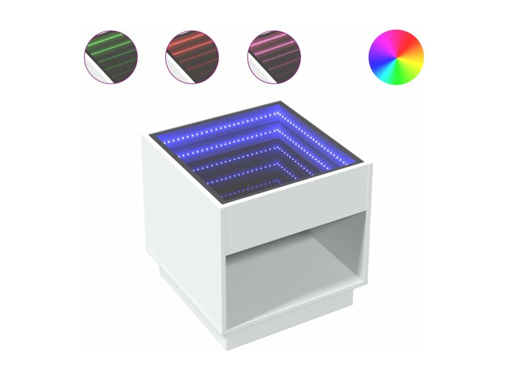 Tavolo bianco, 50 x 50 x 50 cm