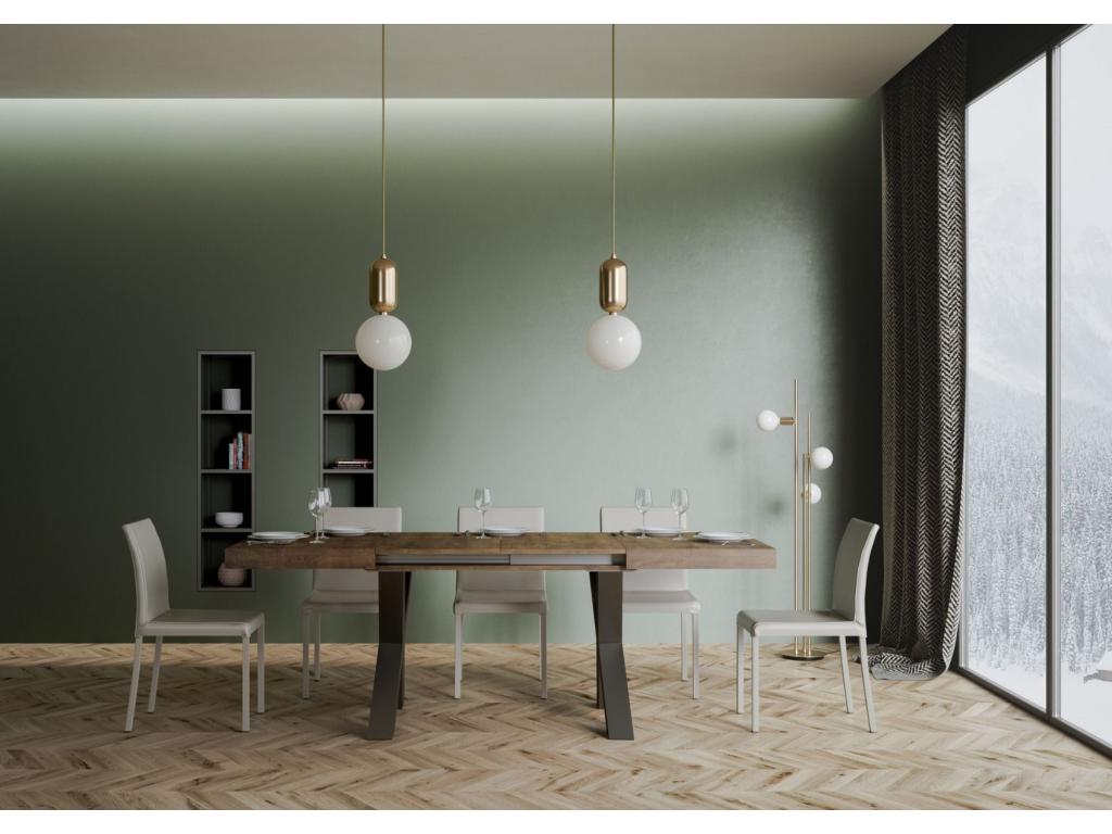 Tavolo marrone, 90 x 120 cm