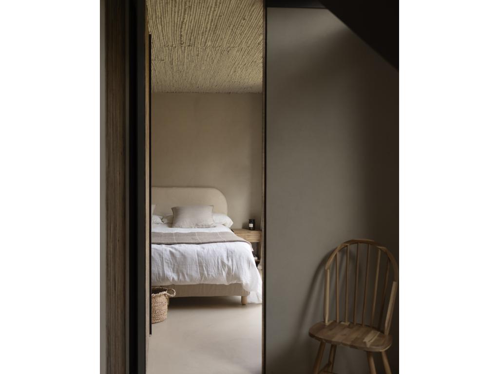 Mobili per la casa in velluto beige, 180 x 110 cm