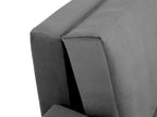 Divano letto grigio, 85 x 125 x 98 cm