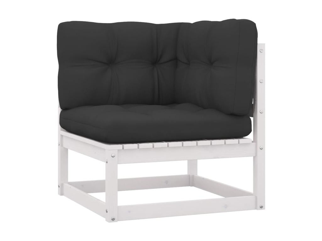 Set di mobili da esterno in legno di pino bianco