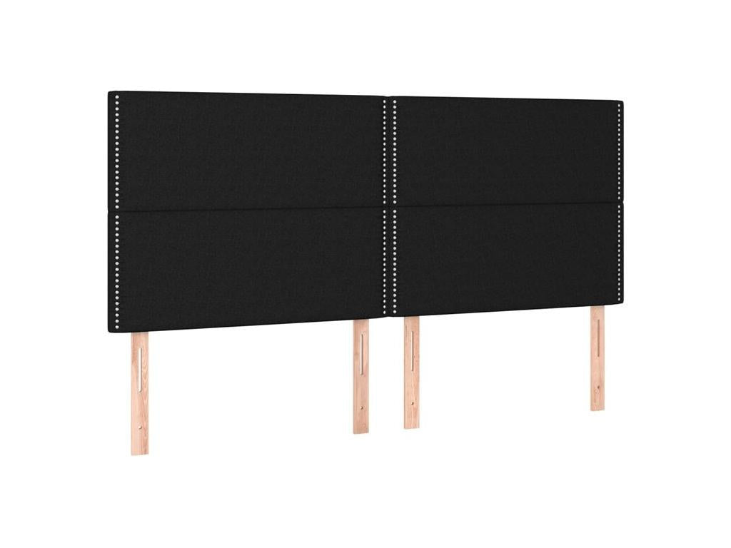 Materasso in tessuto nero, 200 x 200 cm