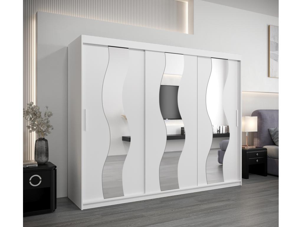 Armadio bianco, 250 x 62 x 200 cm