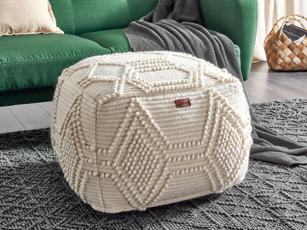 Pouf beige