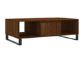 Tavolino da caffè in legno ingegnerizzato marrone, 104 x 60 x 35 cm