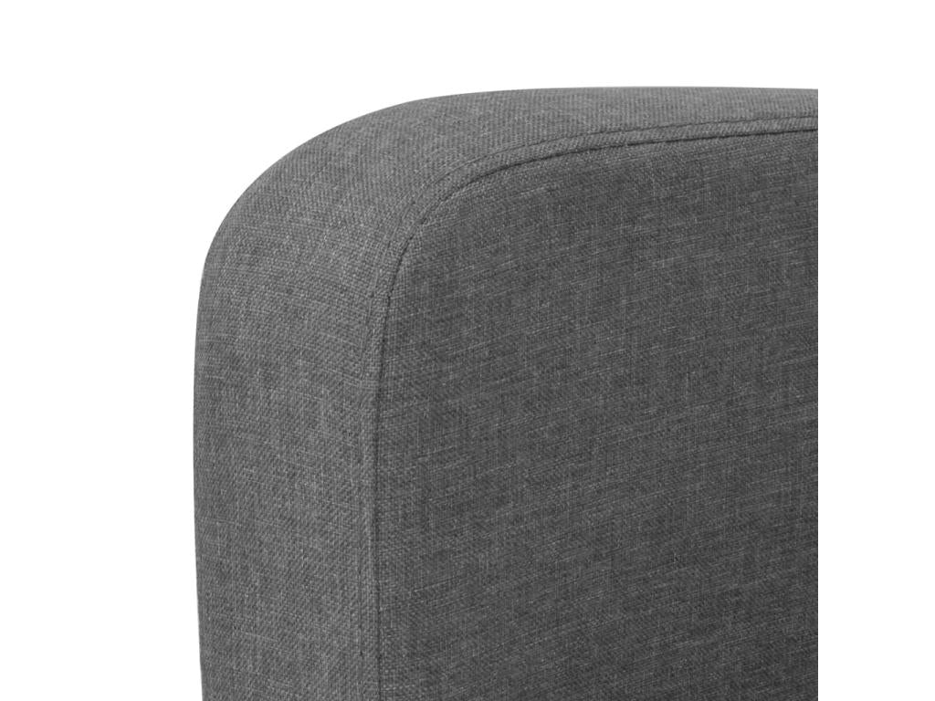 Divano grigio, 135 x 65 x 76 cm
