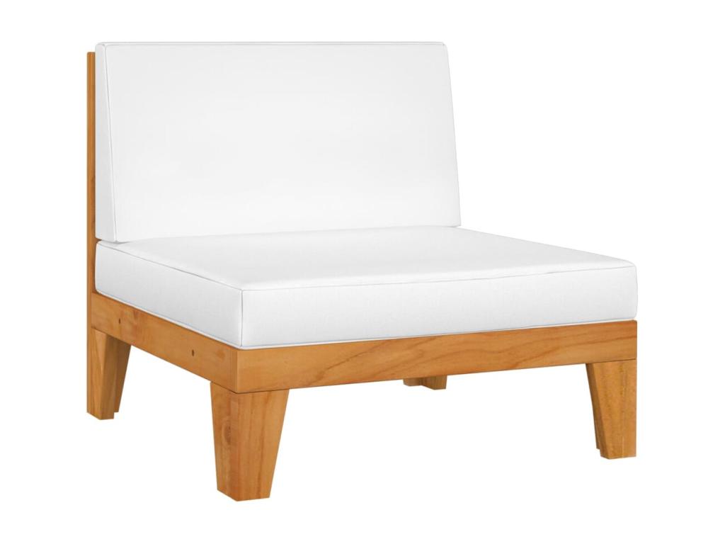 Set di mobili da esterno bianchi