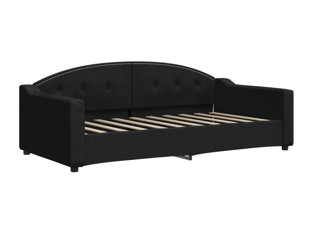 Mobile per la casa in tessuto nero, 90 x 190 cm