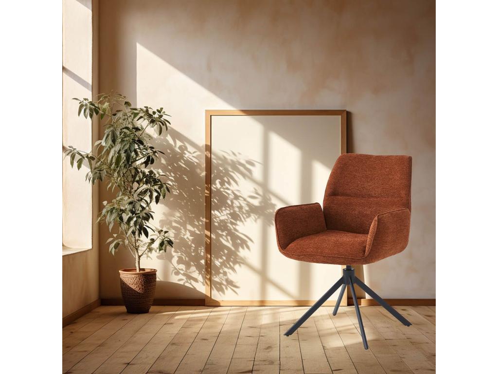 Tavolo in tessuto rosso