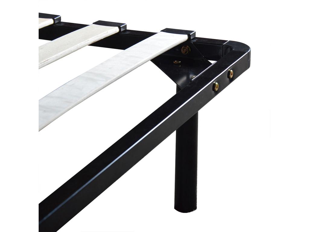 Materasso in metallo bianco, 90 x 200 cm