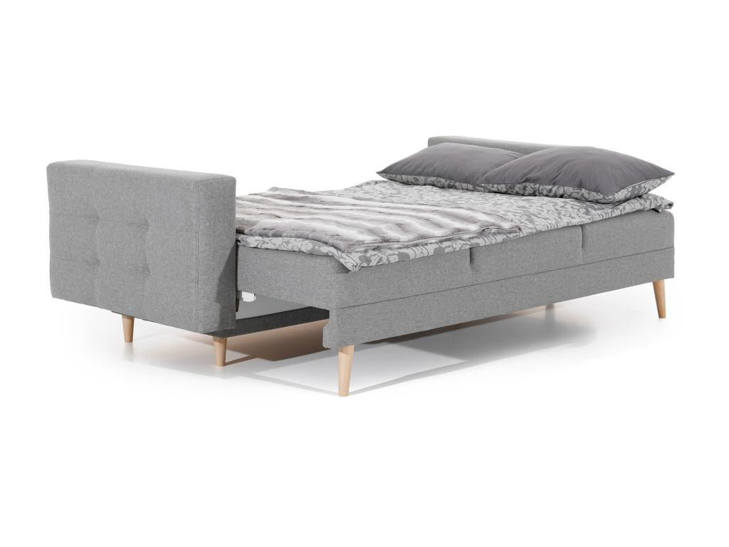 Materasso in velluto grigio