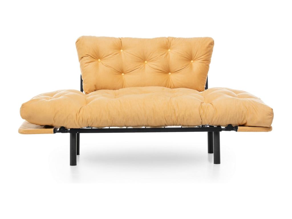Yellow Fabric Sofa